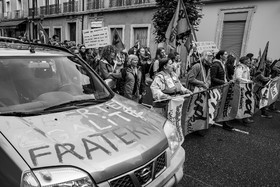 15 juin 2024 - Gap (Hautes-Alpes)- Manifestation contre l'extrême droite