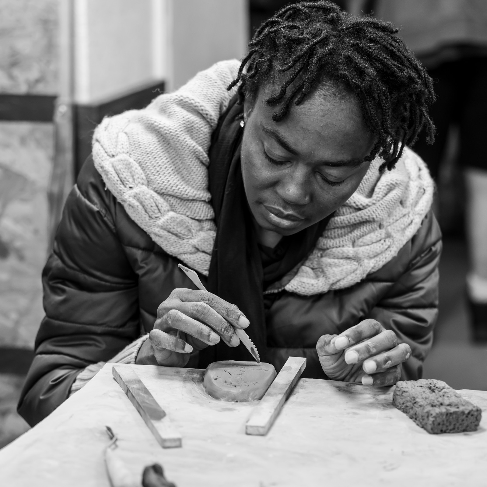 20 août 2025 : Des feuilles en argile