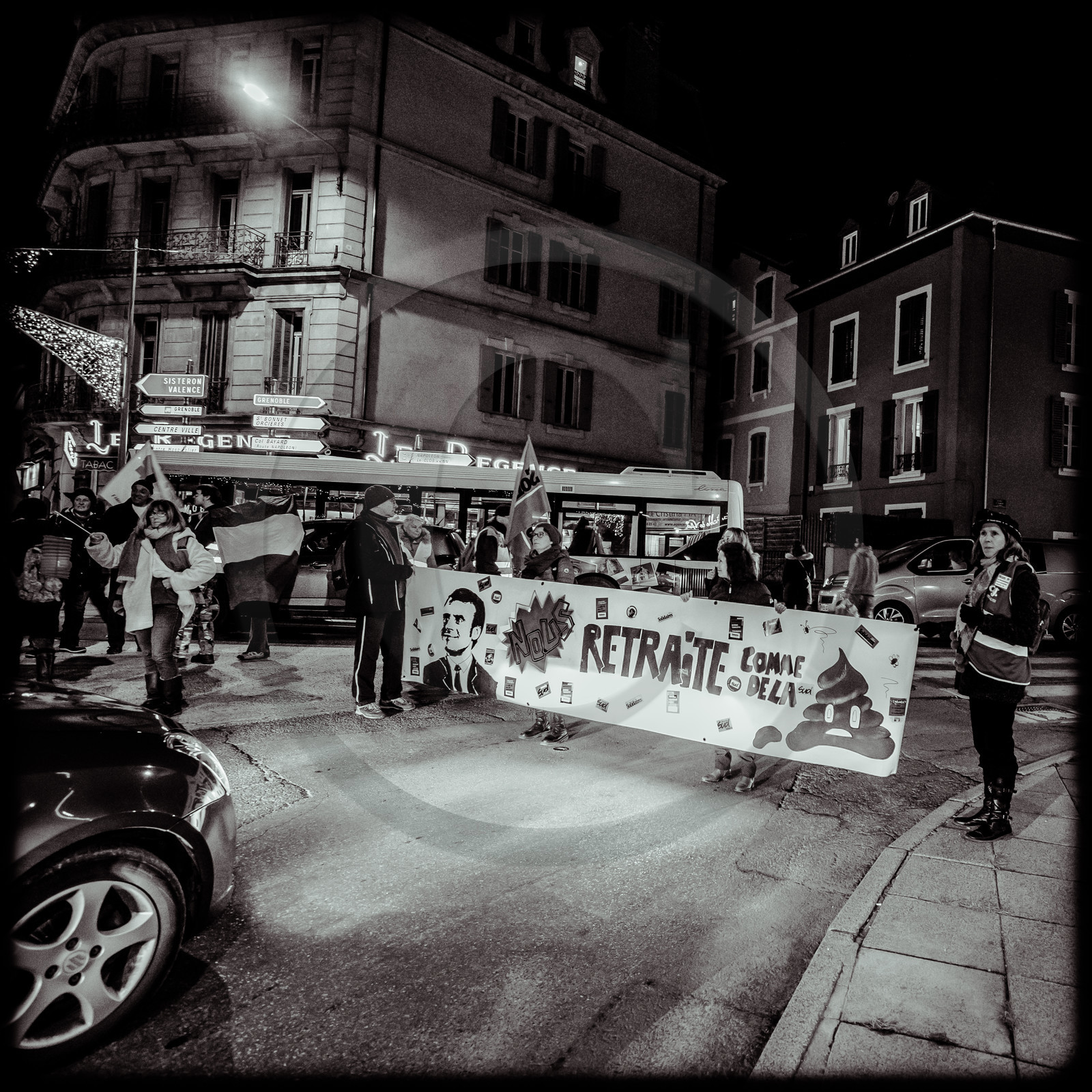 Manifestation à Gap le 23 janvier 2020