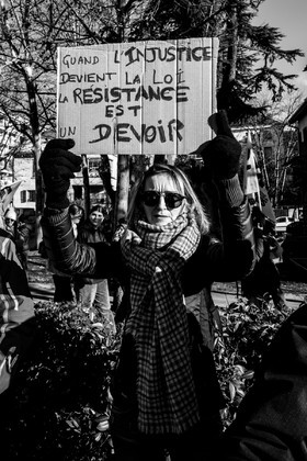 19 janvier 2023 : Manifestation pour le défense des retraites à Gap