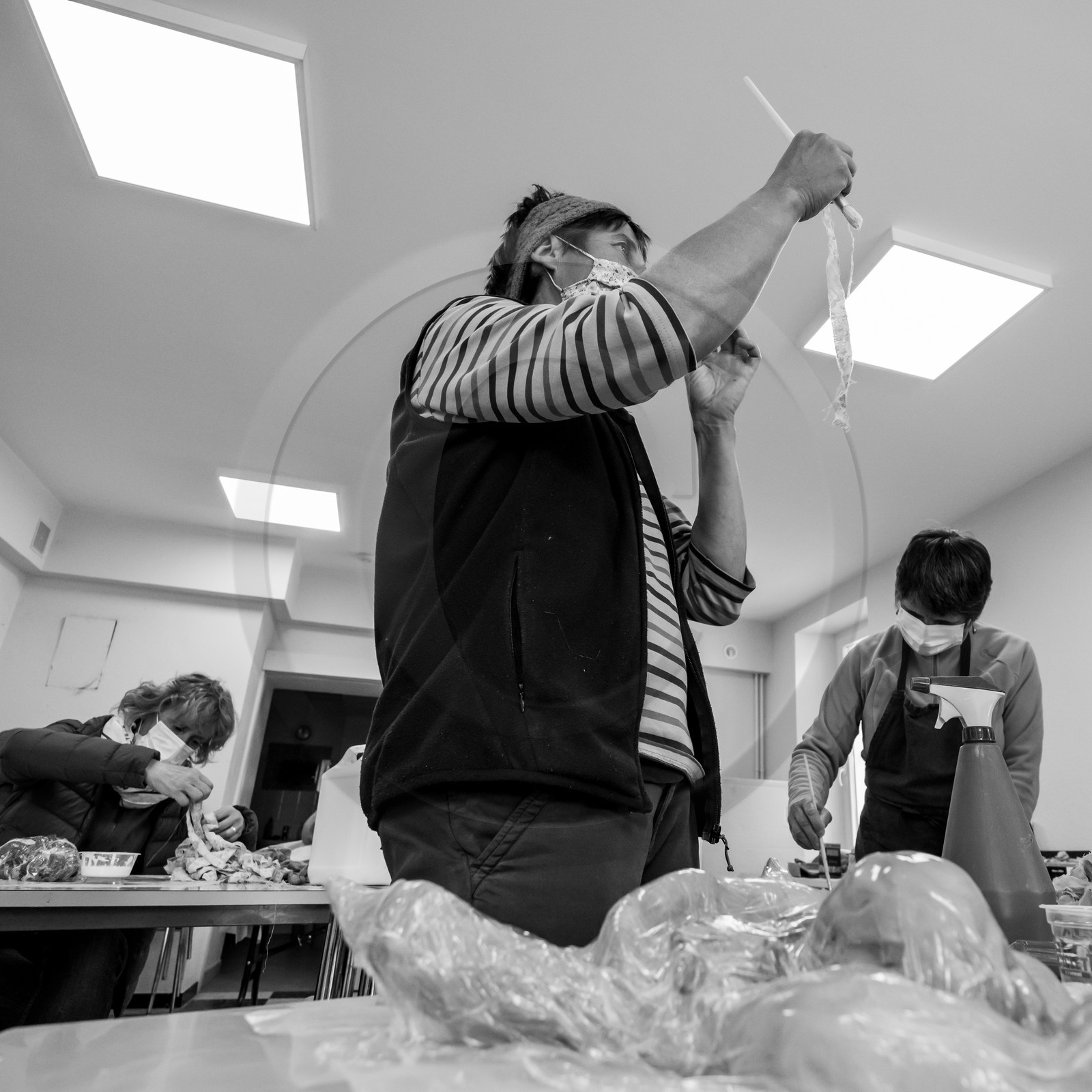 15 mai 2021 : fabrication de masques