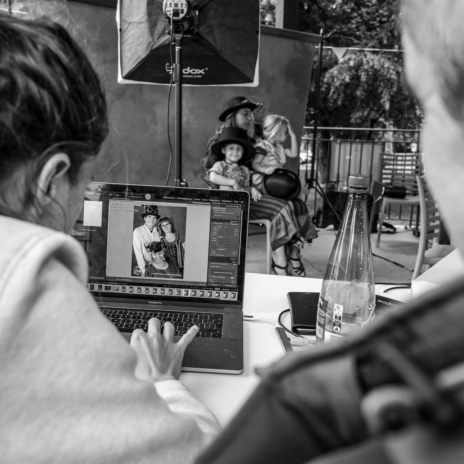 Studio photo à l'occasion des 30 ans de l'association Planète Champsaur, proposé par le PhotoLab