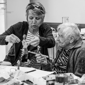 25 mai 2022 : Personnages en papier mâché et belles rencontres