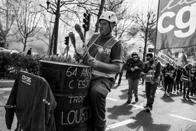 6 avril 2023 : Manifestation contre la réforme des retraites à Gap