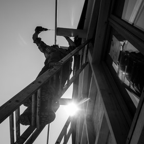 Construction d'une cabane