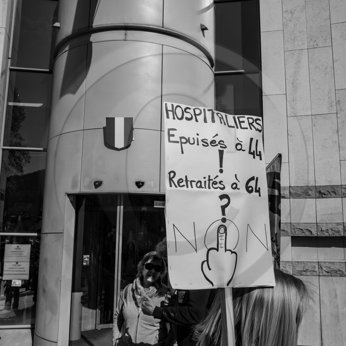 6 avril 2023 : Manifestation contre la réforme des retraites à Gap