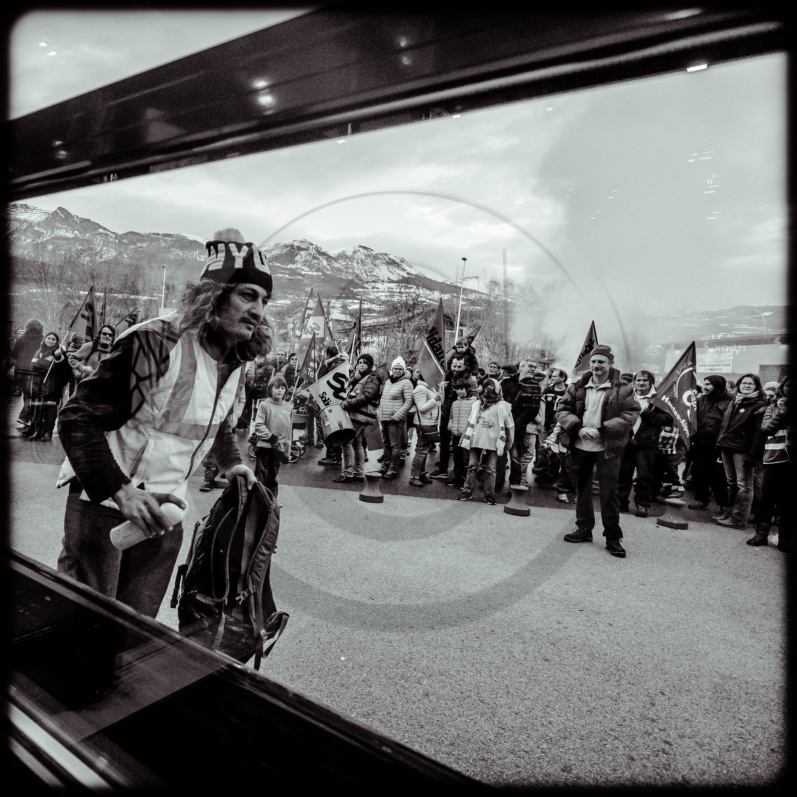 Manifestation à Gap le 17 décembre 2019