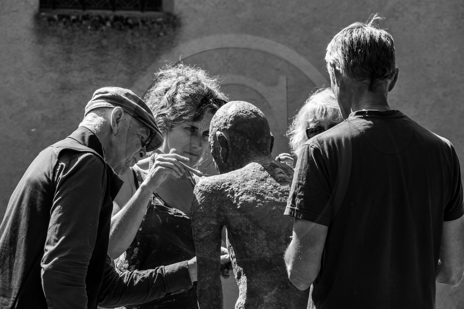 21 aout 2024 : Réalisation de Marcel Joli Coeur, l'homme de l'Ouort avec Barbara Fougnon, artiste plasticienne, et un anniversaire en chansons.