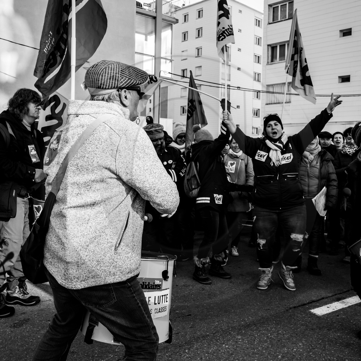 19 janvier 2023 : Manifestation pour le défense des retraites à Gap