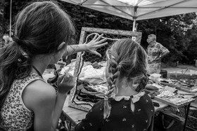 14 aout 2024 : Les ateliers créatifs proposés par l'Ouort au festival  l'Echo des Mots à Saint-Jean-Saint-Nicolas