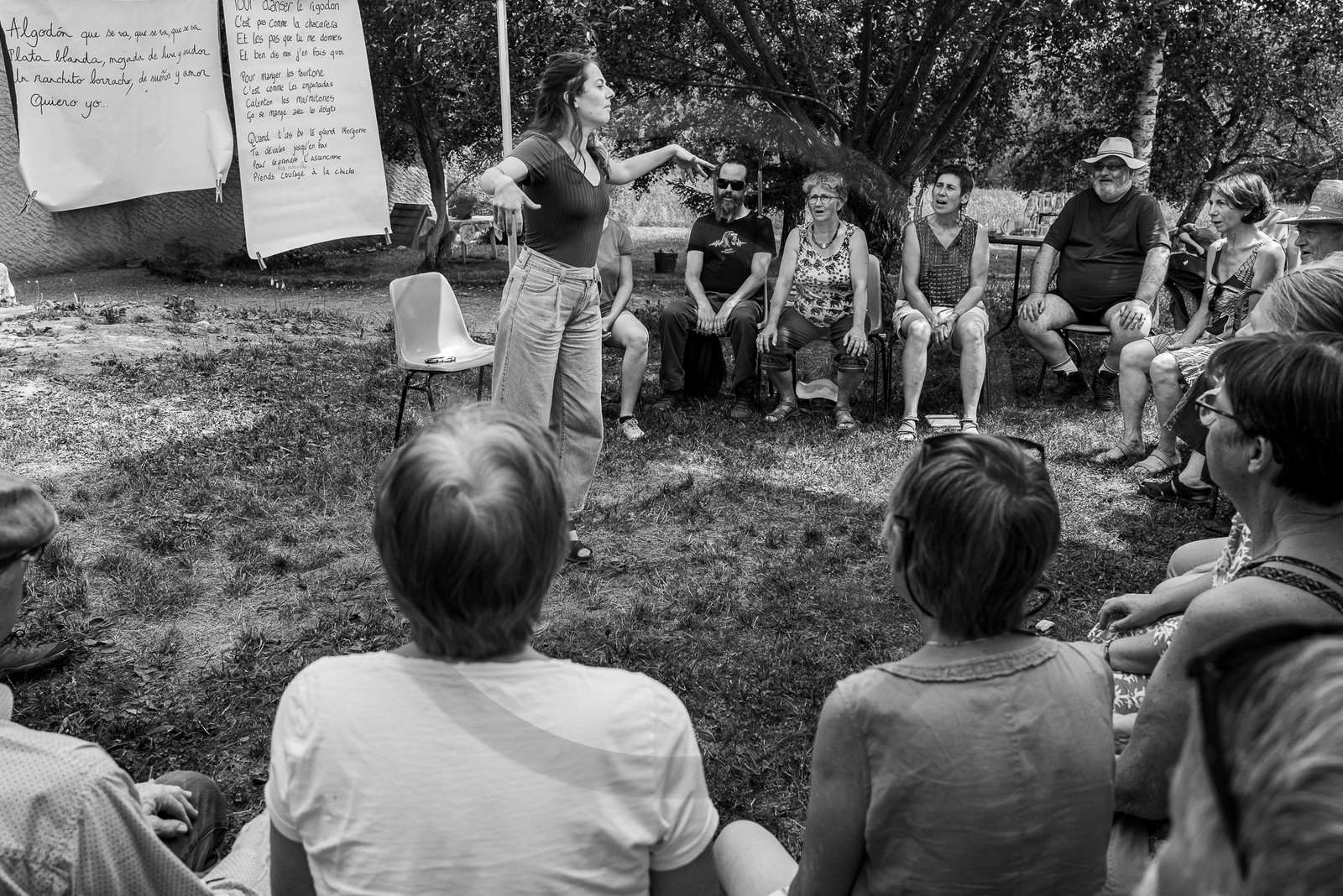12 juillet 2023 : Une chorale à l'Ouort