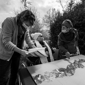 14 avril 2021 : collages, taille, jardinage