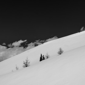 Neige au Col de Vars