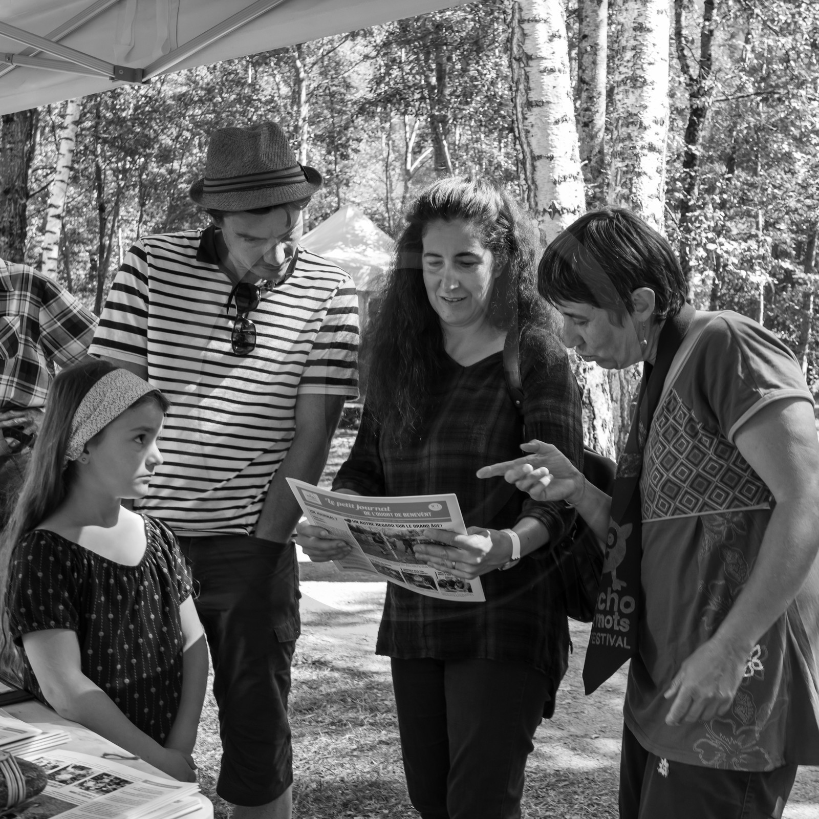 15 août 2019 : au festival l'Echo des Mots