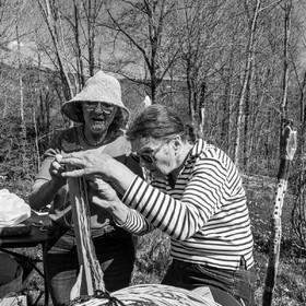 Atelier laine et promenade au jardin