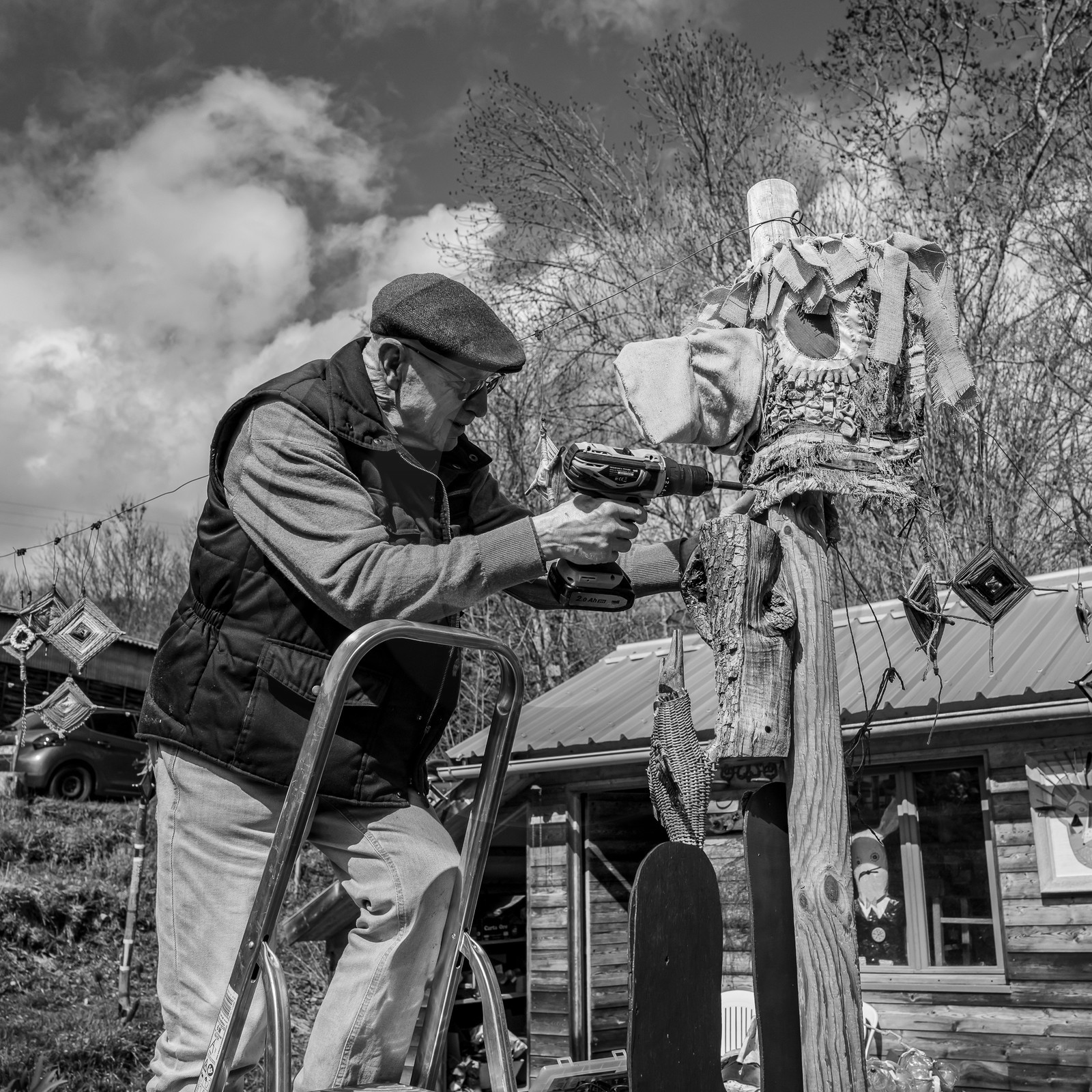 03 avril 2024 : Laine et aménagements au jardin