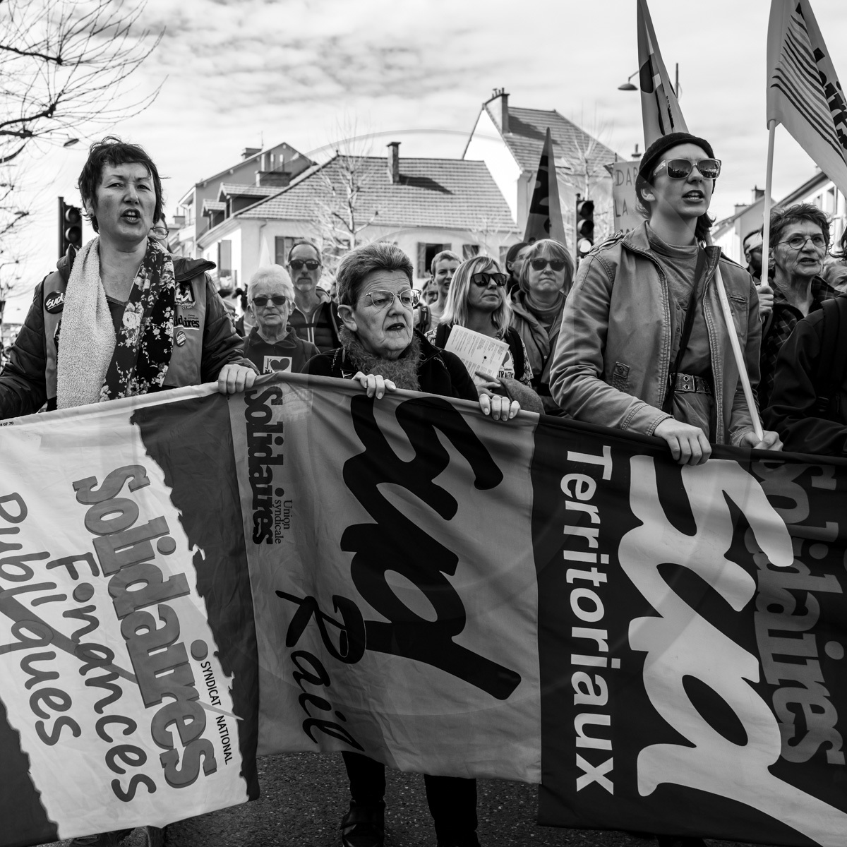 6 avril 2023 : Manifestation contre la réforme des retraites à Gap