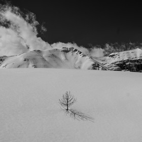 Neige au Col de Vars
