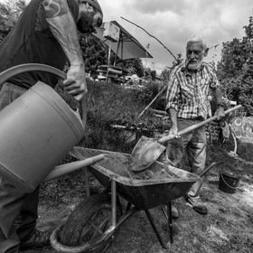 08 septembre 2021 : des jeux et des aménagements au jardin