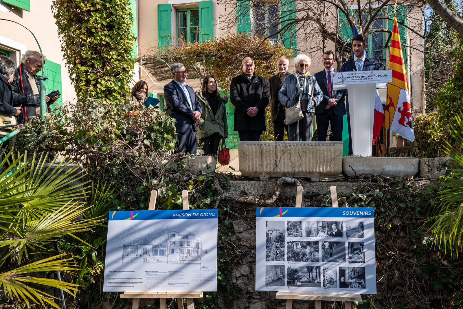 28 février 2025 : Manosque - Maison de Jean Giono - Rénovation et maison de site