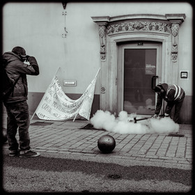 Manifestation à Gap le 10 décembre 2019.