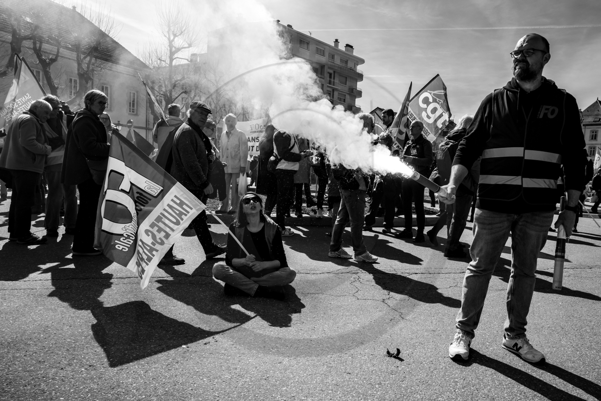 16 mars 2023 : Manifestation contre la réforme des retraites à Gap