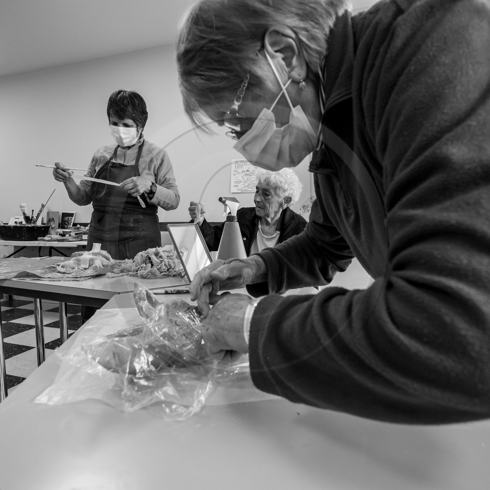 12 mai 2021 : Fabrication de masques