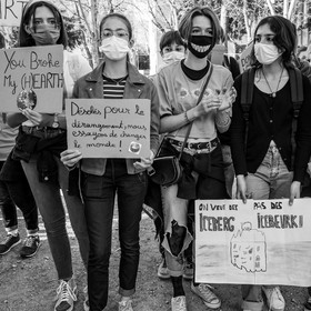 27 mars 2021 : Manifestation des jeunes pour le climat à Gap