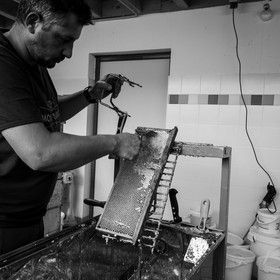 L'extraction du miel