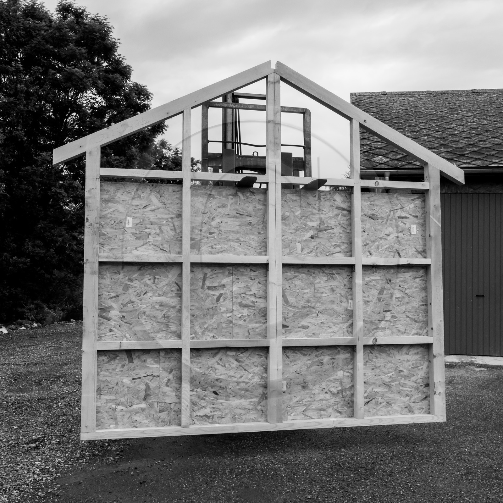 Construction d'une cabane