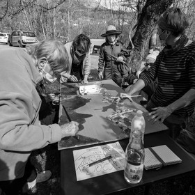 14 avril 2021 : collages, taille, jardinage