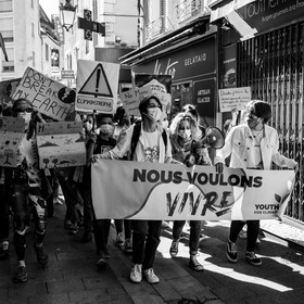 27 mars 2021 : Manifestation des jeunes pour le climat à Gap