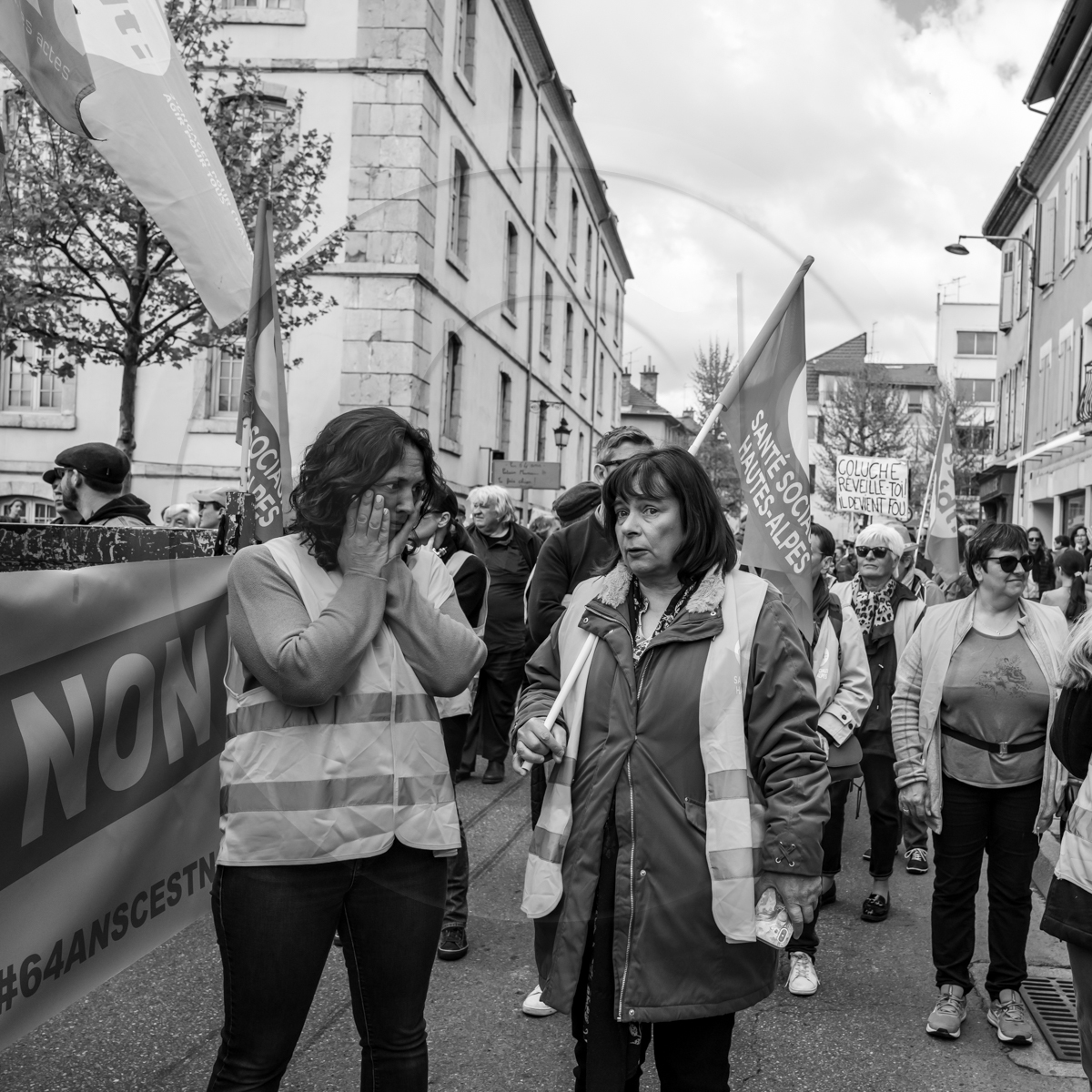 1er mai 2023 : manifestation à Gap (Hautes-Alpes)