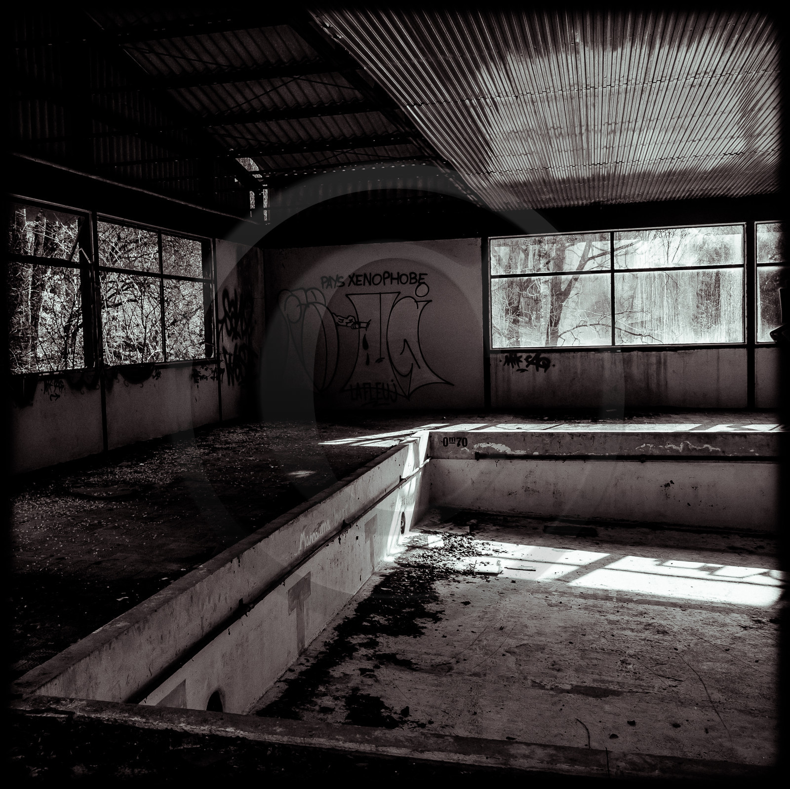 La piscine de Saint-Léger-les-Mélèzes