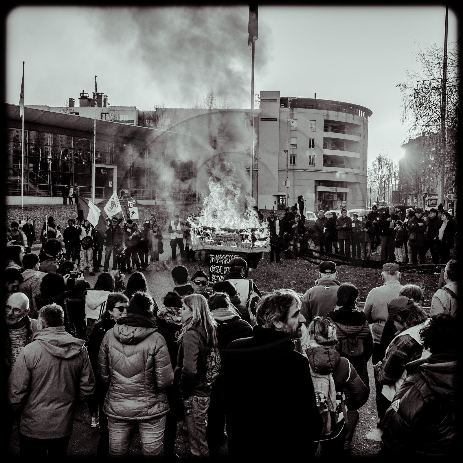 Manifestation à Gap le 09 janvier 2020
