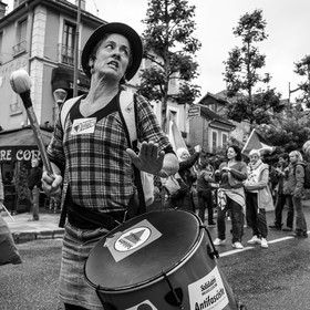 15 juin 2024 - Gap (Hautes-Alpes)- Manifestation contre l'extrême droite