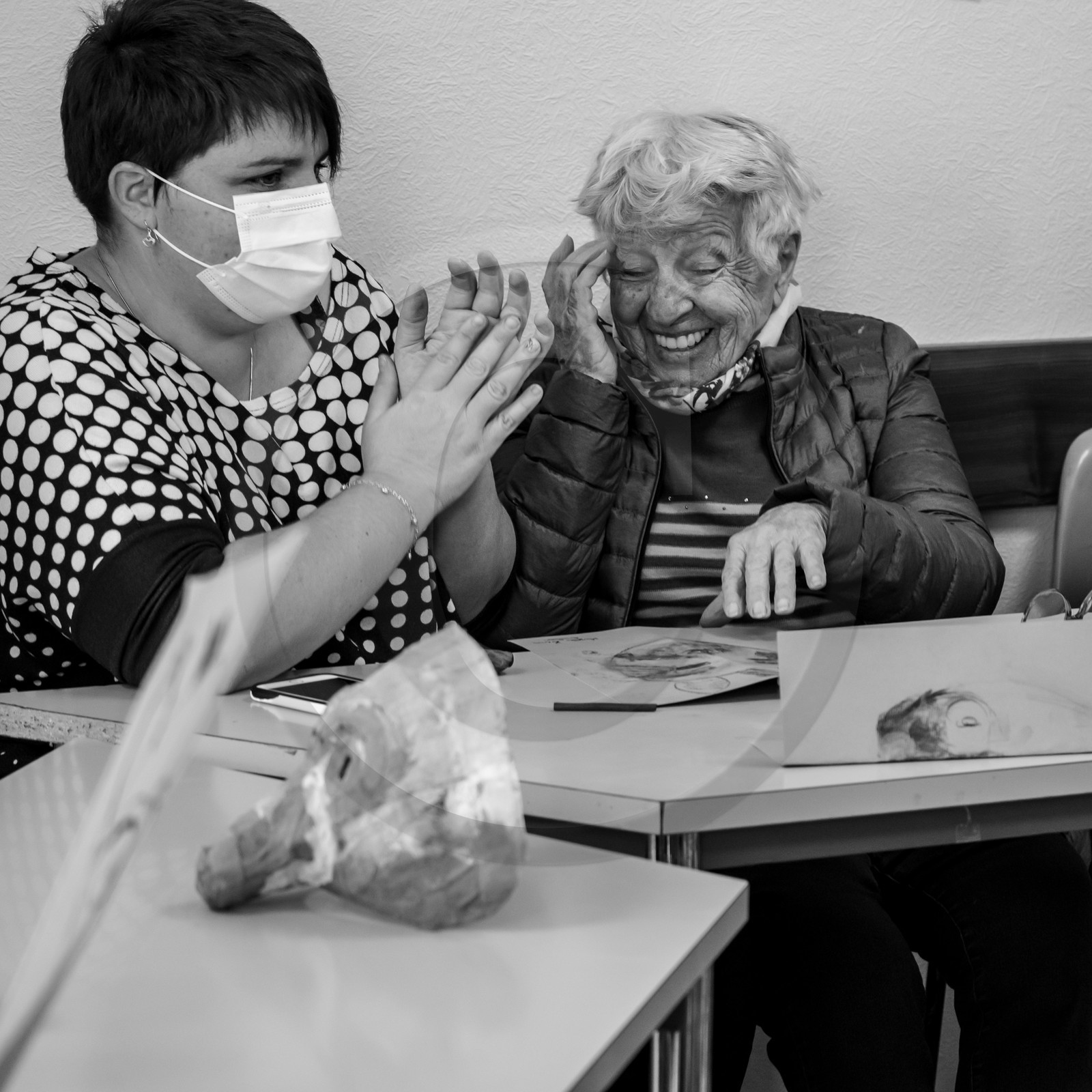 05 mai 2021 : fabrication de masques