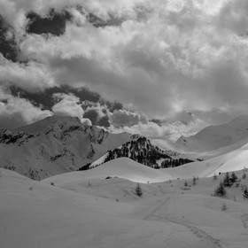 Neige au Col de Vars