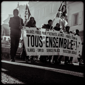 Manifestation à Gap le 09 janvier 2020