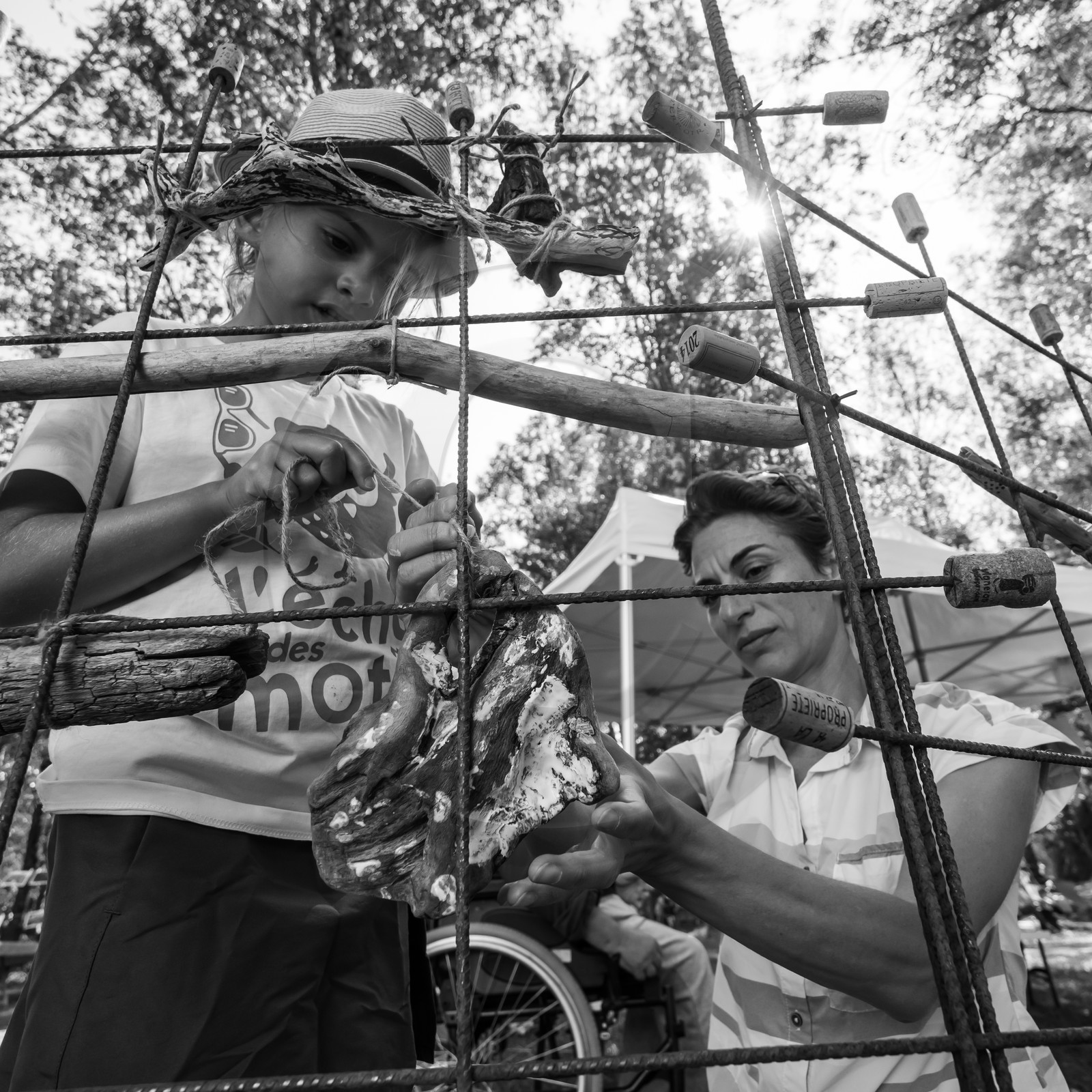 15 août 2019 : au festival l'Echo des Mots