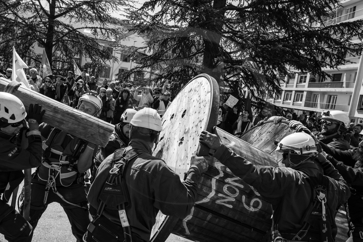 13 avril 2023 : Manifestation contre la réforme des retraites à Gap