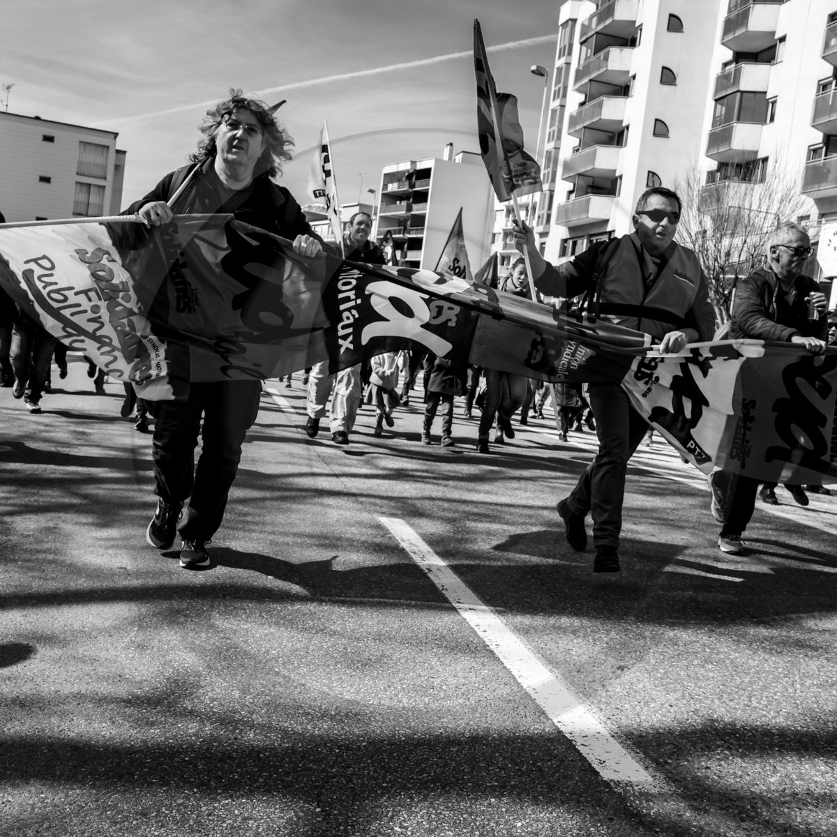16 mars 2023 : Manifestation contre la réforme des retraites à Gap