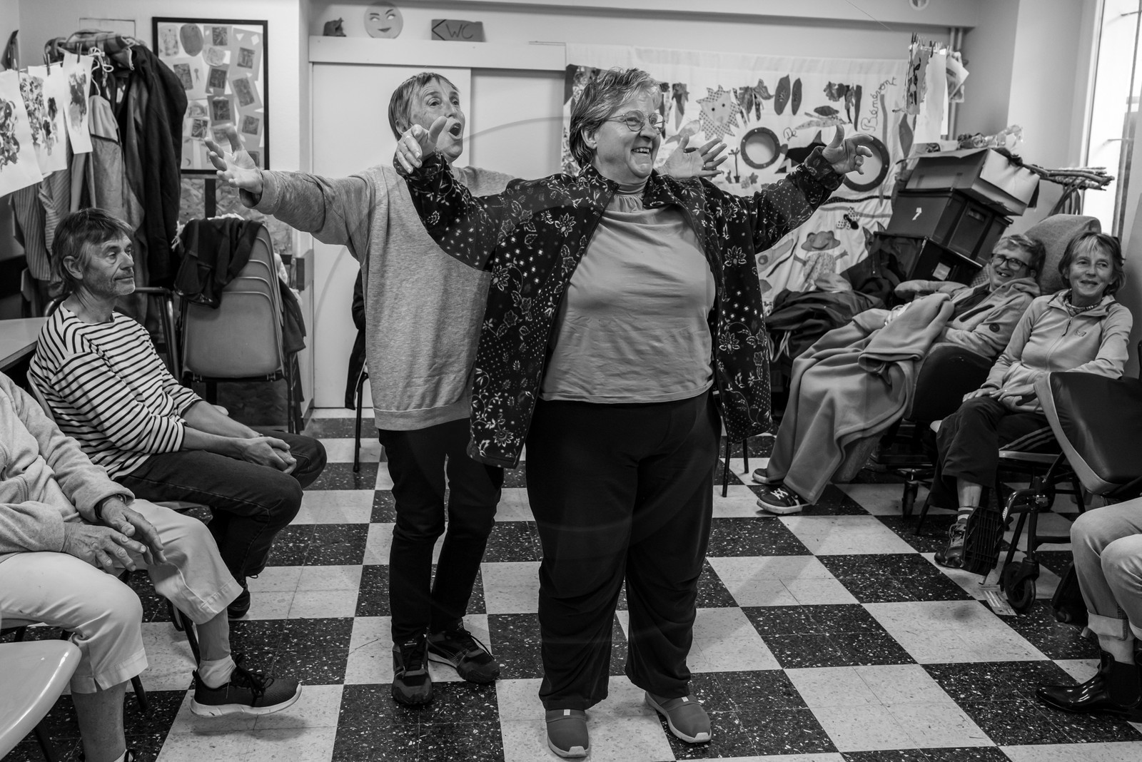 14 juin 2024 : Des clowns à l'Ouort - Compagnie Les Nez'Changent