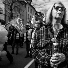 6 avril 2023 : Manifestation contre la réforme des retraites à Gap