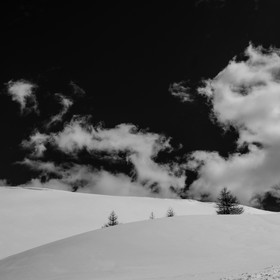 Neige au Col de Vars