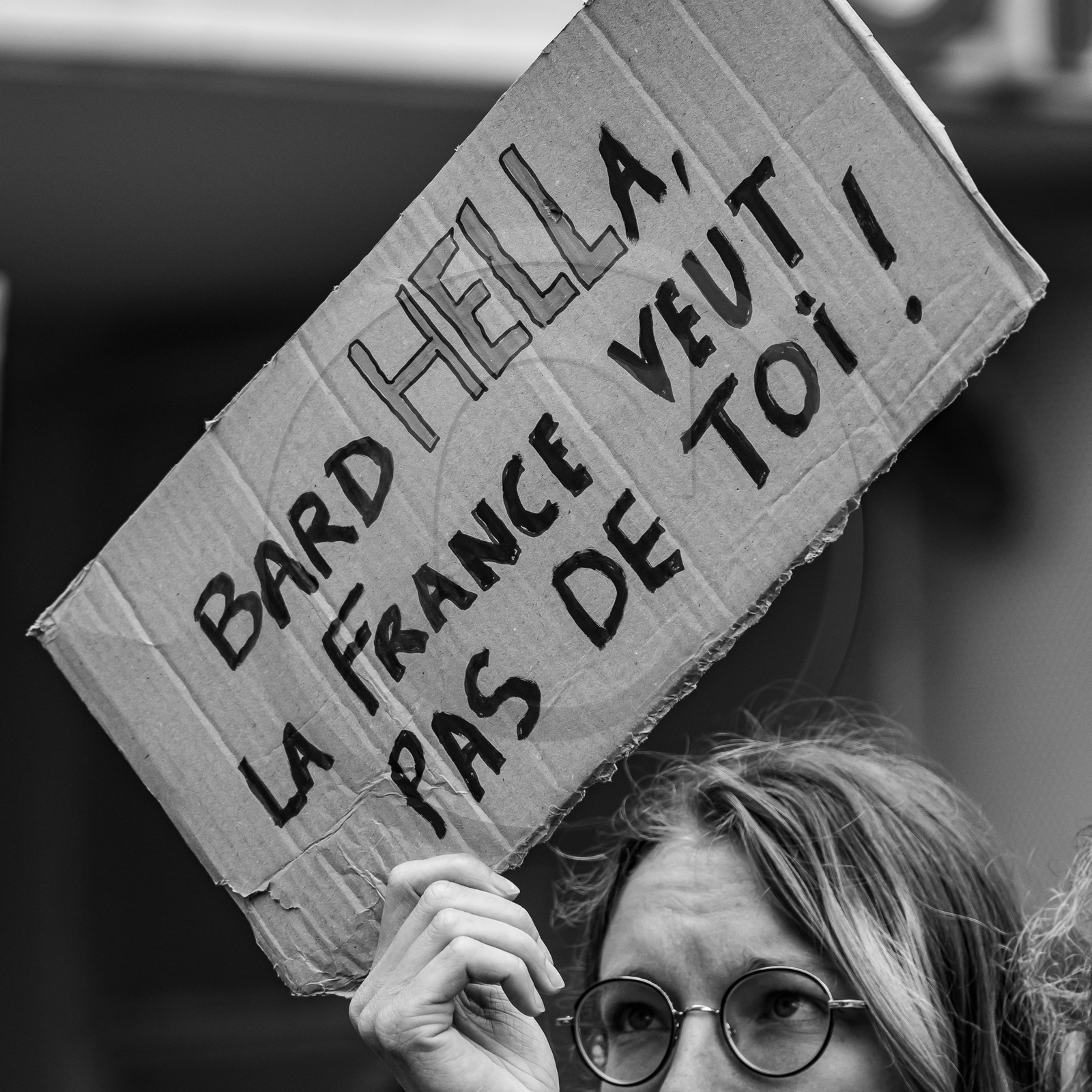15 juin 2024 - Gap (Hautes-Alpes)- Manifestation contre l'extrême droite