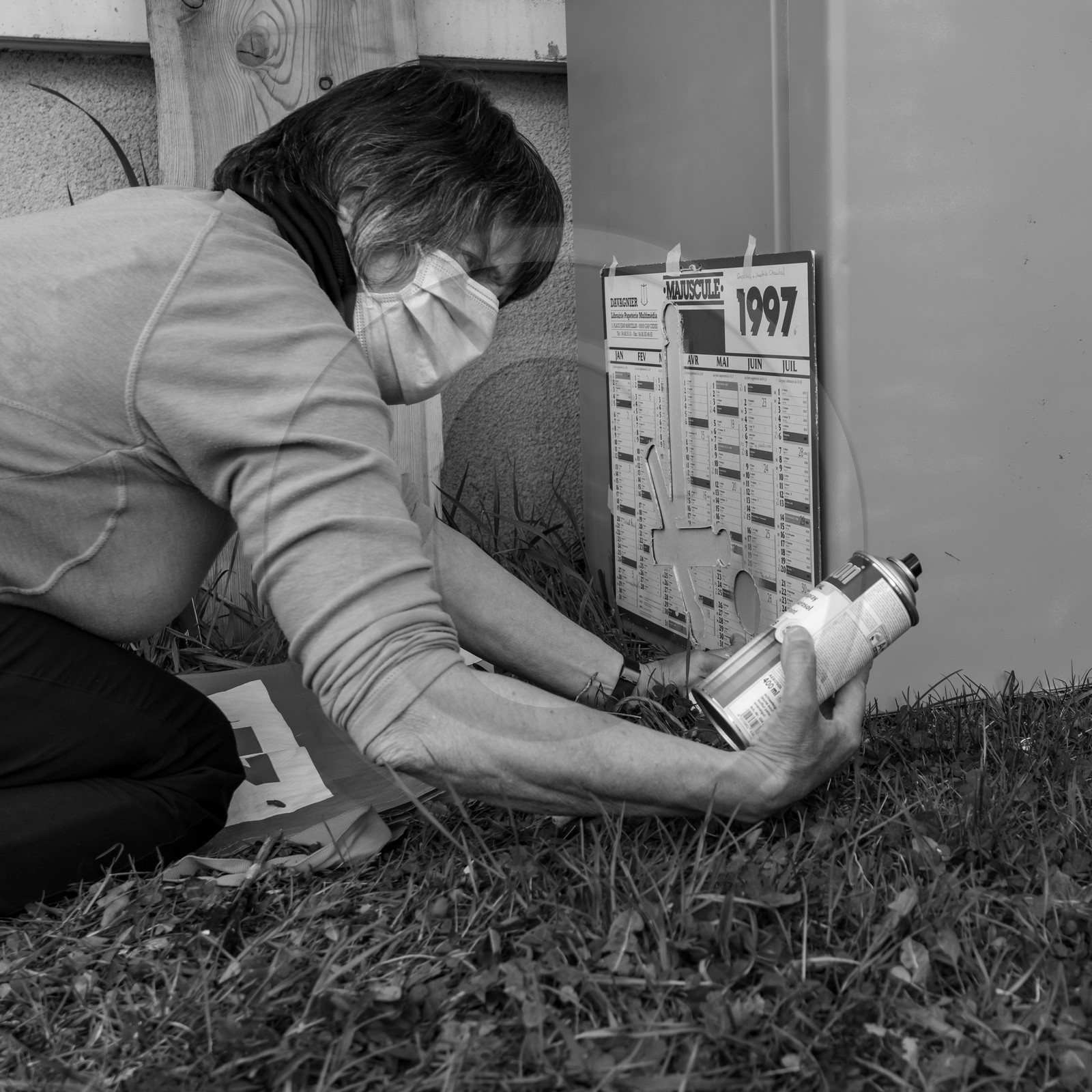 14 avril 2021 : collages, taille, jardinage