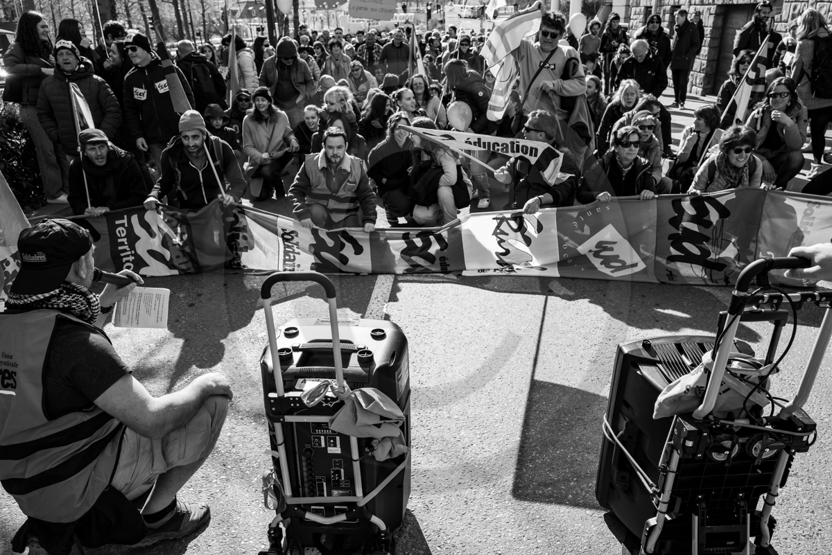 7 mars 2023 : Manifestation contre la réforme des retraites à Gap