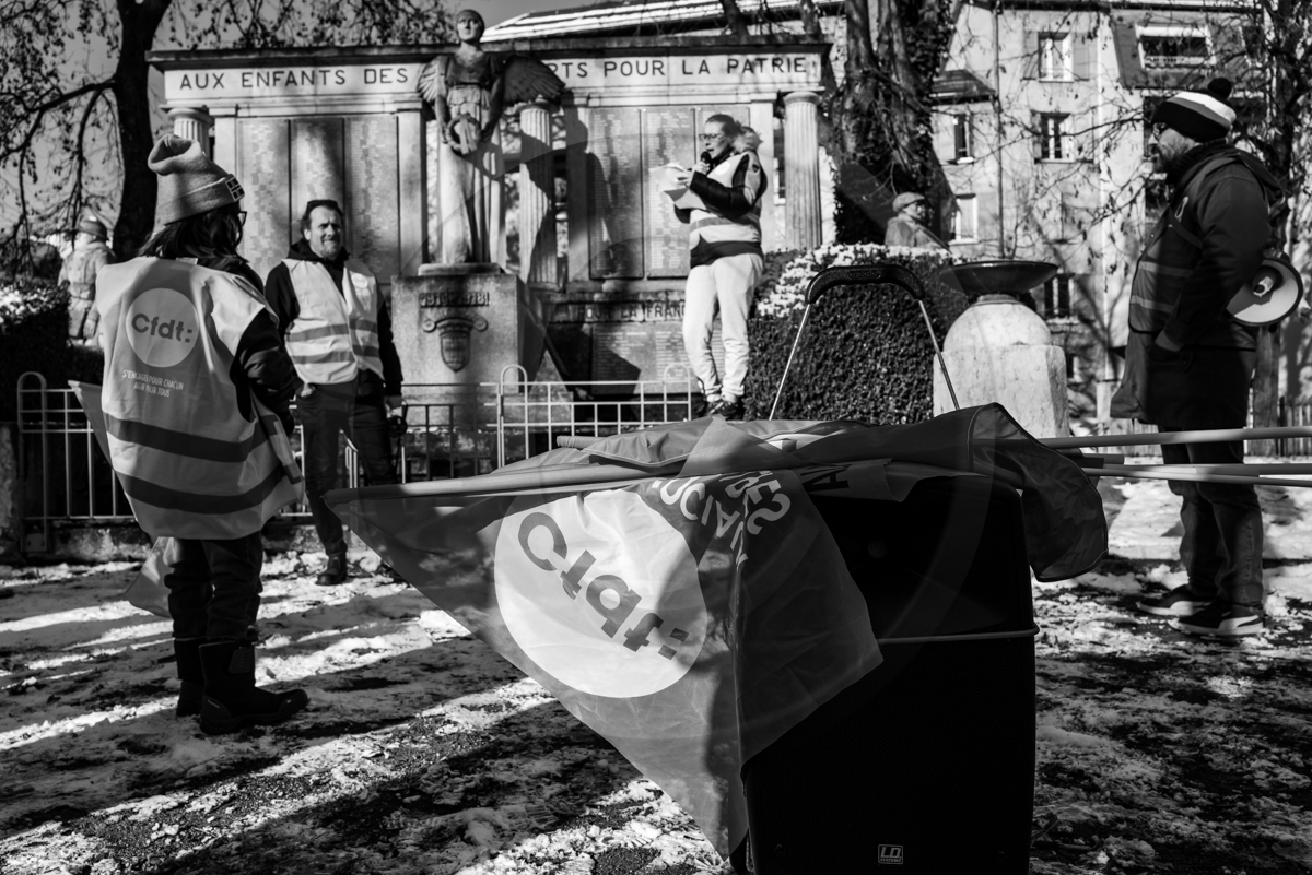 7 février 2023 : Défenses de retraites à Gap