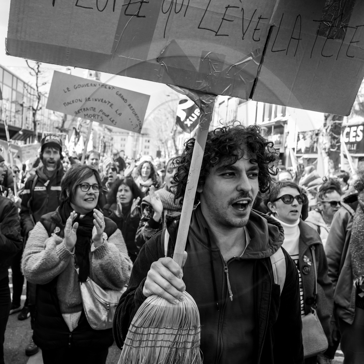 28 mars 2023 : Manifestation contre la réforme des retraites à Gap